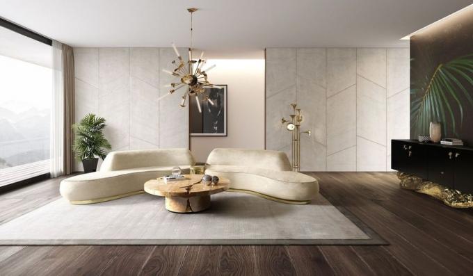 Siyah Modern Kahve Masası Yuvarlak Mermer Üstü Salon Dekoru için İskandinav 14