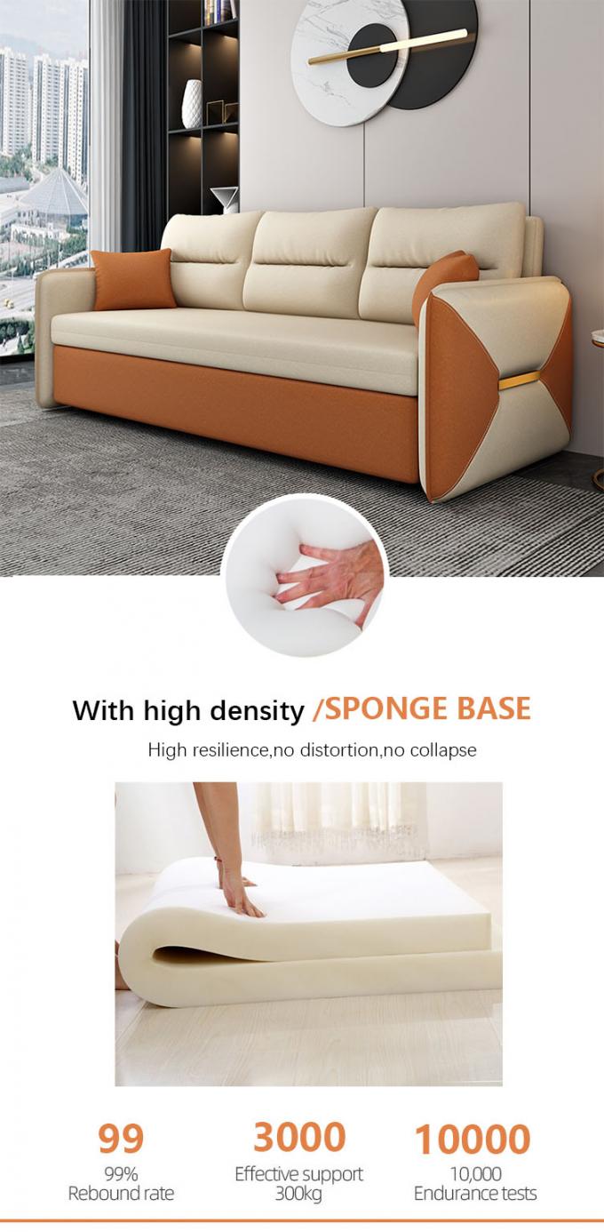 Oturma odası mobilya kabartılabilir kanepe yatak Loveseat yatak kumaş kapağı 3