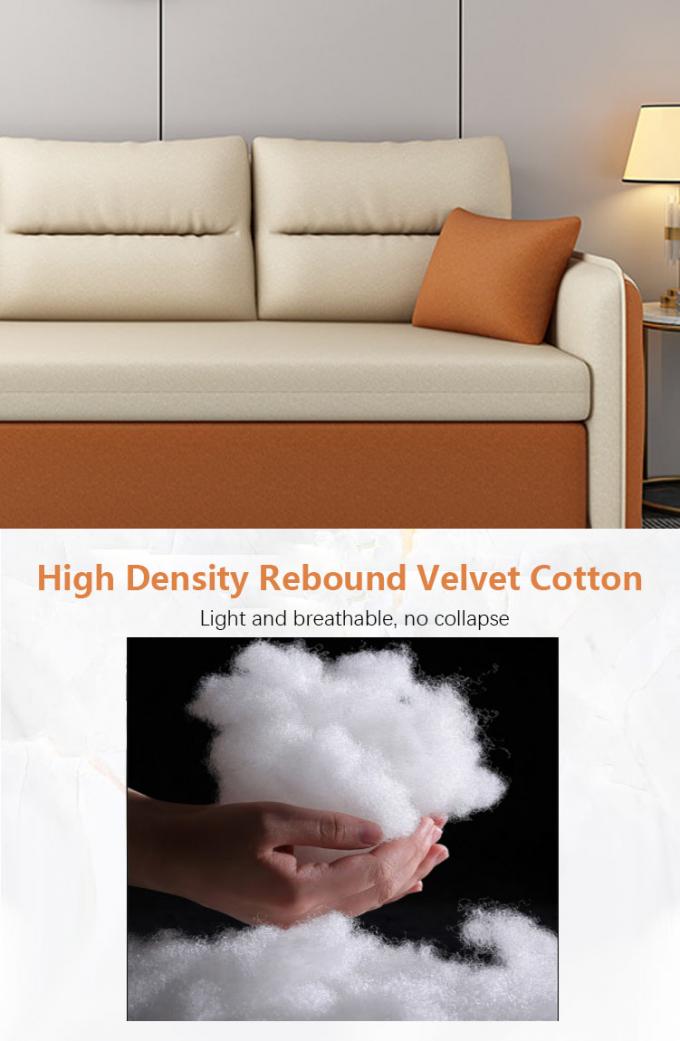 Oturma odası mobilya kabartılabilir kanepe yatak Loveseat yatak kumaş kapağı 4