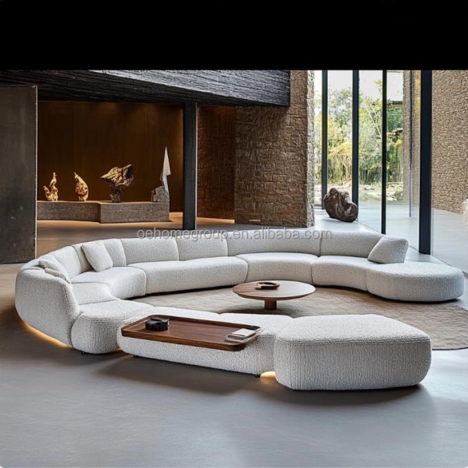Minimalist Oturma Odası Koltuğu İtalyan Moda Tasarımı Rahatlama ve Konfor İçin 1