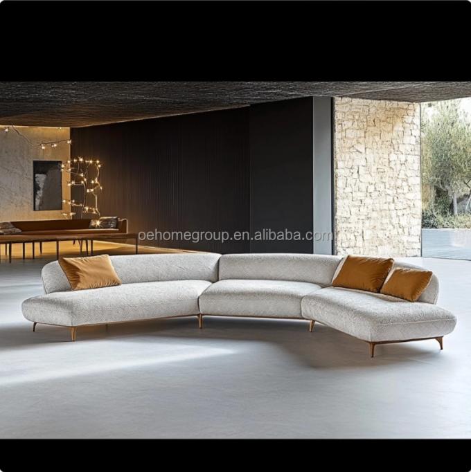 Minimalist Oturma Odası Koltuğu İtalyan Moda Tasarımı Rahatlama ve Konfor İçin 2