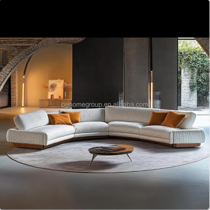 Minimalist Oturma Odası Koltuğu İtalyan Moda Tasarımı Rahatlama ve Konfor İçin 3