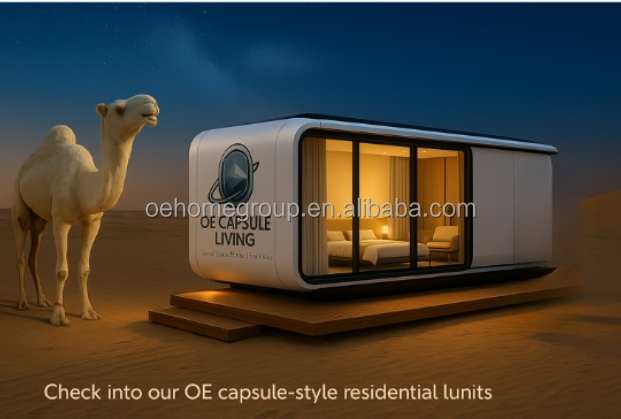 Villa Kapsül Ev Mobil Otel Kapsül Küçük Ev Modern Modüler Ev Prefabrik Evler Kapsül Ev 4