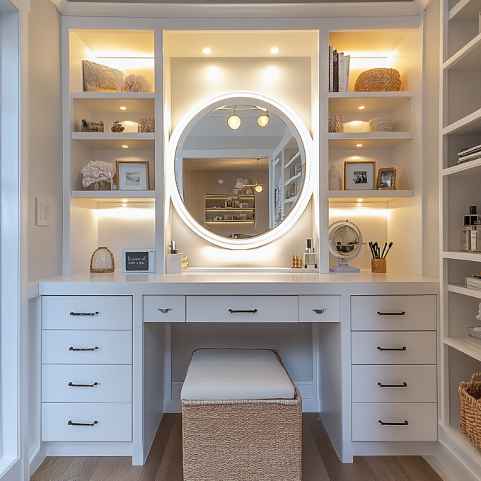 Vanity Makyaj Ayna Işıklı Kozmetik Ayna 15 Dimmable LED ampul 20
