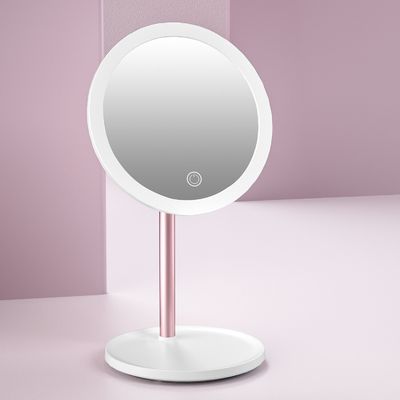 Makyaj Vanity için LED Işıklı Kozmetik 10x Büyütücü Ayna