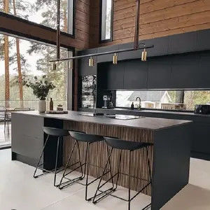 Üst Modüler Melamine Mutfak Dolabı Almirah Mobilya