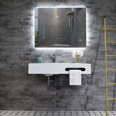ODM Duvar Asılı 36 Inch Banyo Vanity Corner Basin Birimi