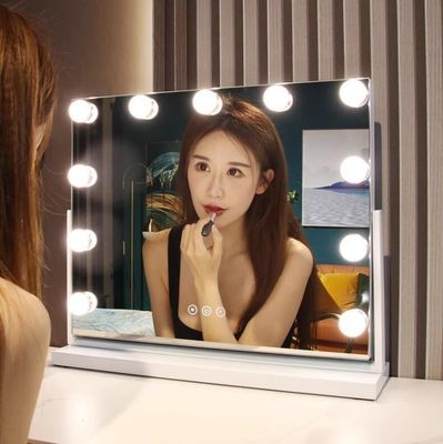 Taşınabilir Hollywood Büyütücü Makyaj Aynası Vanity Masa Özel