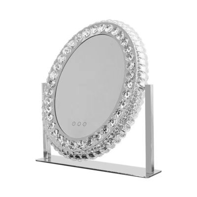 LED Light Up Makyaj Ayna Kristal Vanity Ayna Hollywood Tarzı