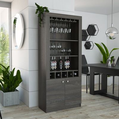 Konuk odası için lüks köşe şarap dolabı Bar Mutfak Ekranı Cam Modern Mobilya
