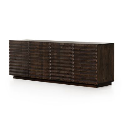 Vintage Katı Ahşap Büfe Dolabı Yemek Yemeği için Sideboard Depolama