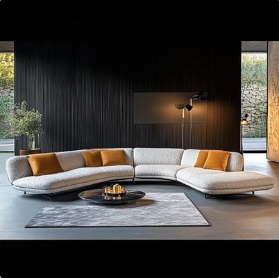 Minimalist Oturma Odası Koltuğu İtalyan Moda Tasarımı Rahatlama ve Konfor İçin