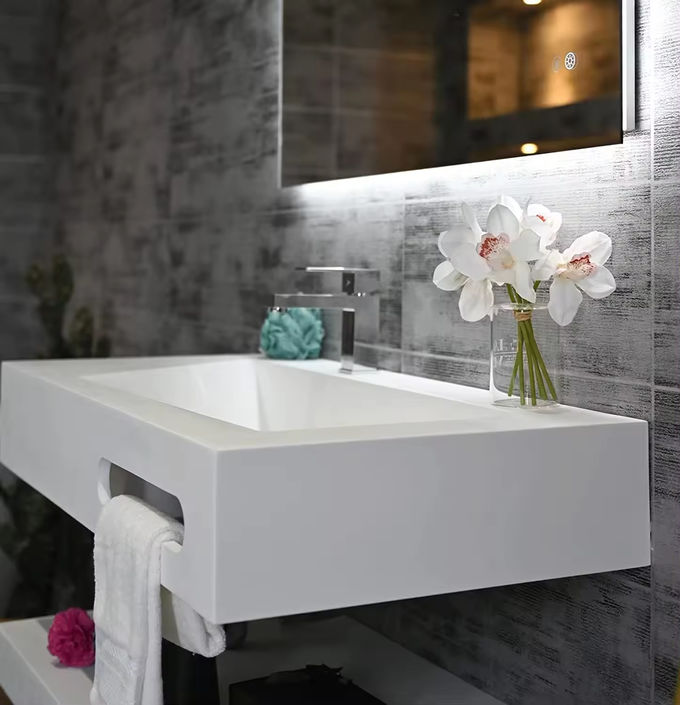 ODM Duvar Asılı 36 Inch Banyo Vanity Corner Basin Birimi 0