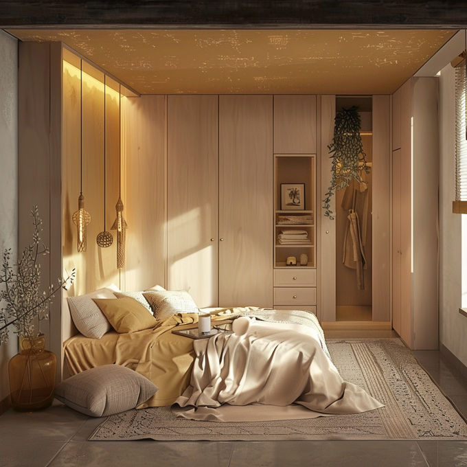 E1 Parçacık Tabur Dolabı Modern Tasarım Ev Mobilyaları İçin Dolabı 1
